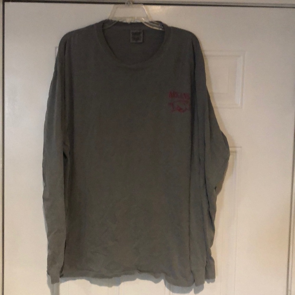 Comfort Color Arkansas Razorback long sleeve sz.XL